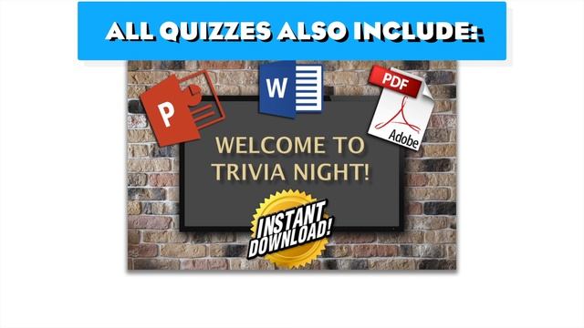 Complete Trivia Night Solution - Quiz Night Kit #10 смотреть онлайн