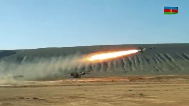 Боевые стрельбы ЗРК С-125. ПВО Азербайджана. Martial shooting S-125. Azerbaijan's air defense смотреть онлайн