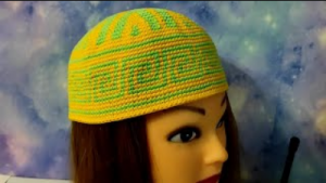 ТЮБЕТЕЙКА С ОРНАМЕНТОМ КРЮЧКОМ 1 ЧАСТЬ. Тюбетейка для начинающих. (720p).mp4