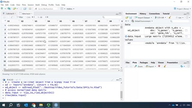 Cellchat Video Tutorial 1: Creating a CellChat object смотреть онлайн