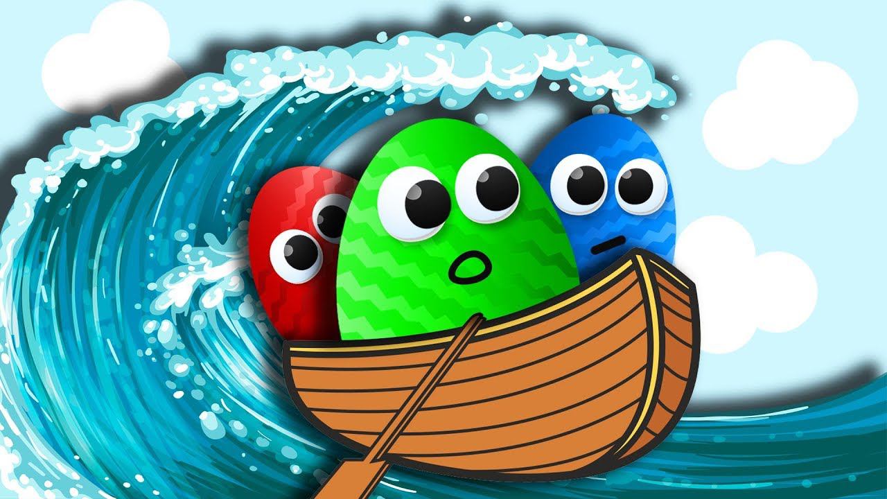 ГРУЗОВОЕ СУДНО с Сюрпризами. Открываем Яйца Сюрприз на Природе с игрушками Фиксики смотреть онлайн