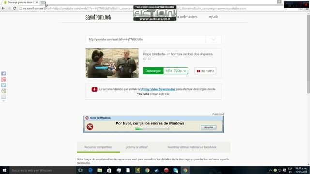 Tutorial de como descargar Un video de YT #Video Fail смотреть онлайн
