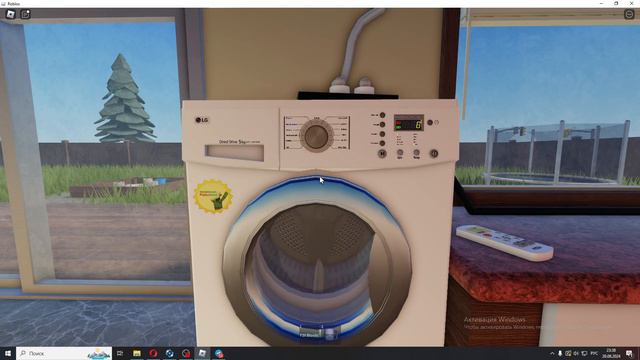 Обзор на LG WD-12395NDK. Roblox. смотреть онлайн