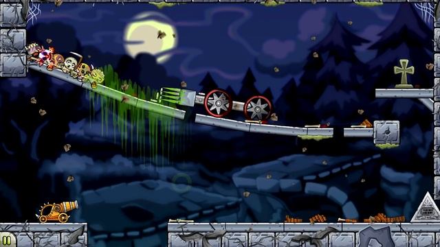 МОНСТРЫ момо вампир игра стиль ЭНГРИ БЕРДС часть 9 - ROLY POLY MONSTERS game летсплей смотреть онлайн