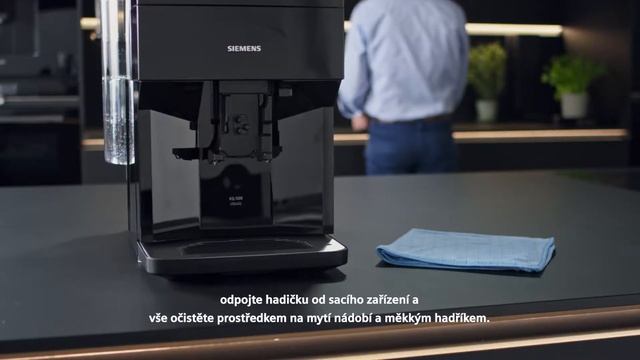 Čištění mléčného systému kávovaru Siemens EQ500 classic смотреть онлайн