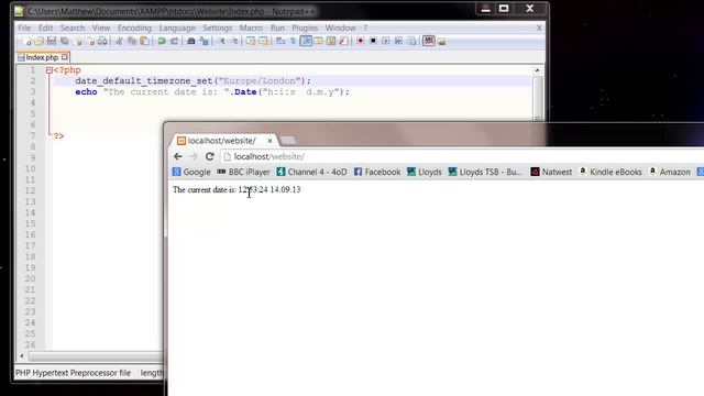 PHP Tutorial - 8 - Date and Time смотреть онлайн
