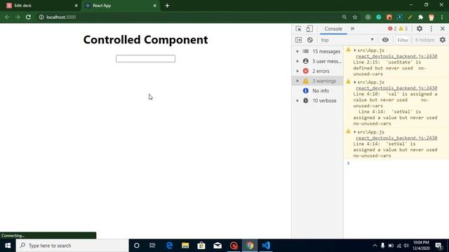 React tutorial for beginners #45 Controlled Component смотреть онлайн