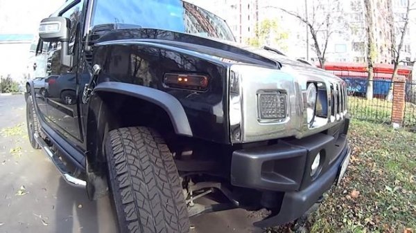 Визуальный осмотр Хаммер Н2 Hummer для клиента без комментариев!