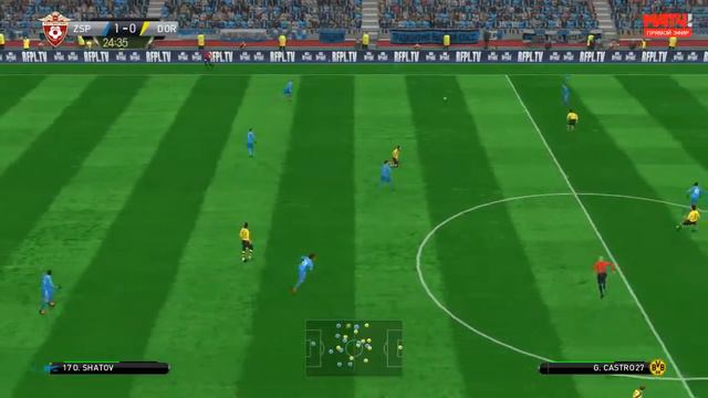 Обзор Games Russian Patch v1 0 RPL+BundesLiga для PES 2016 + показательный матч смотреть онлайн
