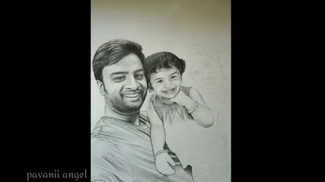 Art of Hema chandra and Saravana Bhargavi | tara | pencil art| смотреть онлайн