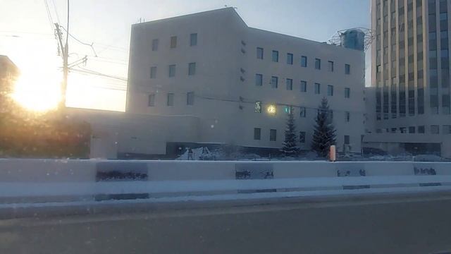 ПРОГУЛКА ПО МОРОЗНОМУ НОВОСИБИРСКУ/МАРШРУТ: Б.БОГАТКОВА -КИРОВА-КРАСНЫЙ ПРОСПЕКТ/STREET WALK/11.202 смотреть онлайн