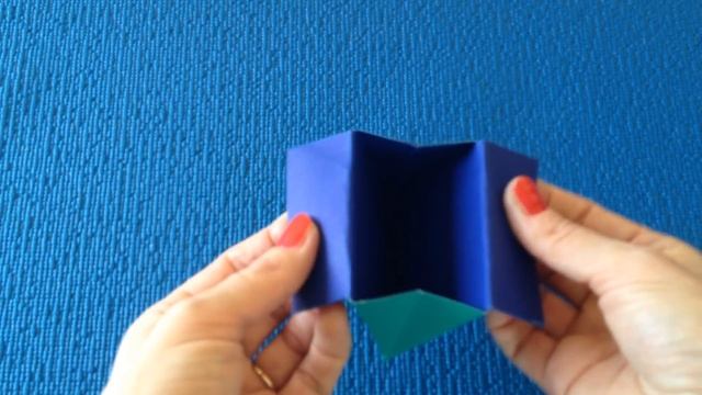 DIY: Делаем складной органайзер из картона || Органайзер своими руками из бумаги|| смотреть онлайн