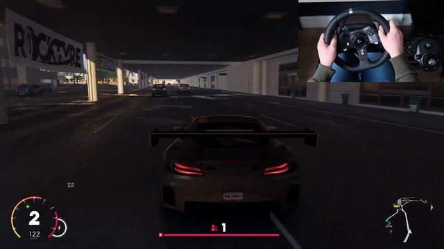 Mercedes AMG GT Free Roam Drive | Logitech G920 Gameplay The Crew 2