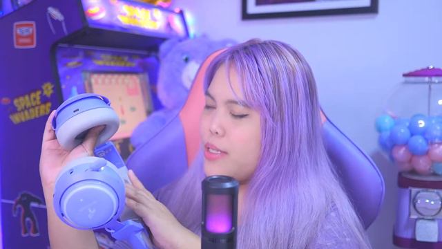 Purple Cat Ear Headphones Review! Somic GS510 Gaming Headset 2022 смотреть онлайн
