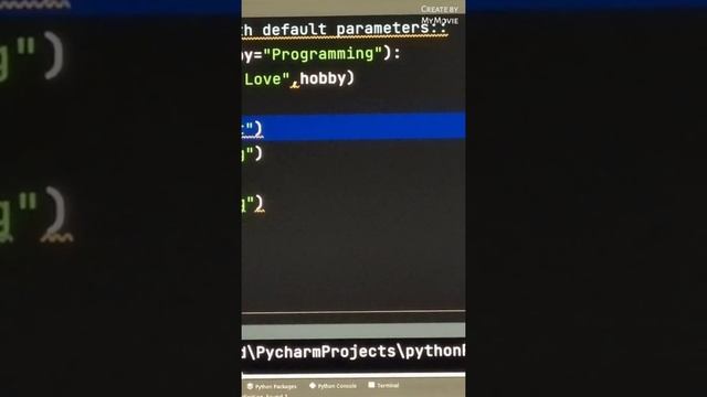 function with default parameters in Python ??? смотреть онлайн