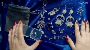 Мои АСМР украшения Покажу ASMR бижутерию с АлиЭкспресс Близкий шепот, Aliexpress, звезды✨Покупки