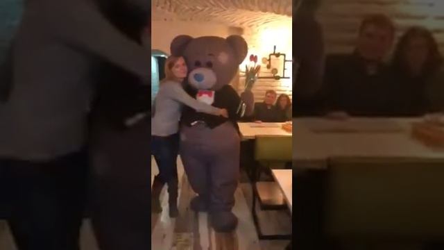 кафе "Хотей" (Гродно) - 8 марта с Мишкой Тедди смотреть онлайн