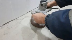 Затирка бетона на скорую руку