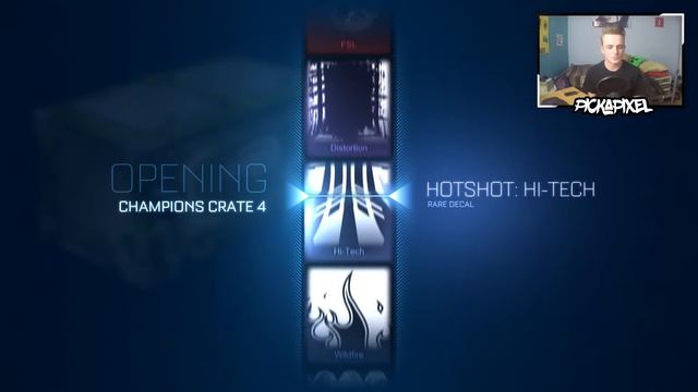 CERTIFIED HEATWAVE IN A CC4 CRATE + PAINTED ARA-51 WHEELS! | Lucky 100 Rocket League Crate Opening! смотреть онлайн