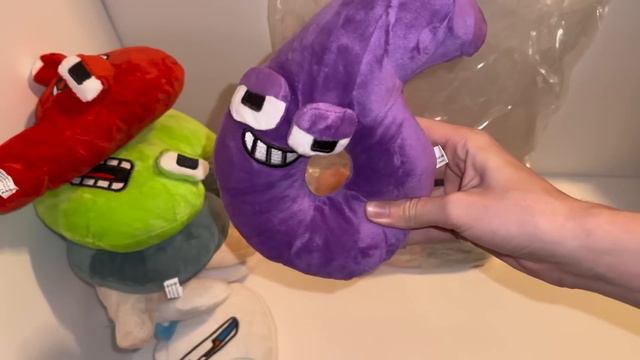 Number Lore Plushies All Numbers 0-9 Unboxing смотреть онлайн