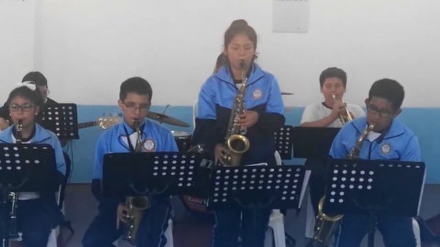 Jazz Band JUNIOR CESAR DE LOS RIOS - Ensayo - Superstition смотреть онлайн