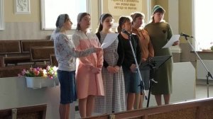 Знают эту песню в мире люди все 6.05.2022г.Церковь ЕХБ Пос.Высокий Молодежь Христианские песни