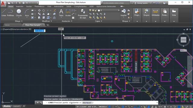 Curso Básico Autocad 2018 parte 1 - Tutorial prara principiantes - En español смотреть онлайн