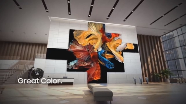 Samsung представляет «Стену», первый в мире модульный 146-дюймовый телевизор MicroLED !! смотреть онлайн