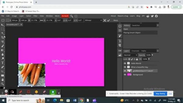 How to Use Photopea Color picker tool (FULL GUIDE)
