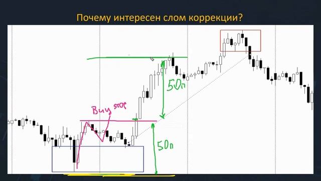 Слом коррекционного движения: теория смотреть онлайн