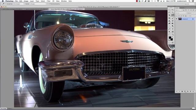 Photoshop Tutorial - How To Remove Logos and License Plate Numbers смотреть онлайн