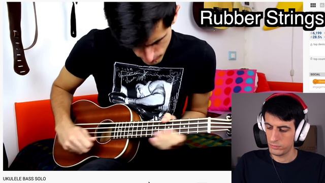 I Replaced My Bass Strings with SPAGHETTI смотреть онлайн