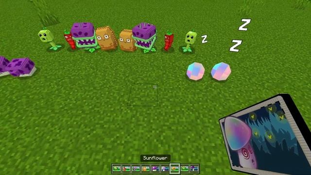 PLANTS Vs ZOMBIES ADDON In MINECRAFT PE