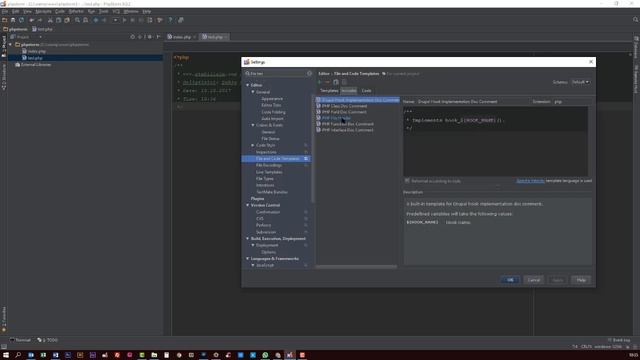 07 - PhpStorm File Template Özelliği ve Kullanımı смотреть онлайн