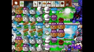 Plants Vs. Zombies - Pushing me Away - Сложная стратегия без Cob Cannon (2020 год)
