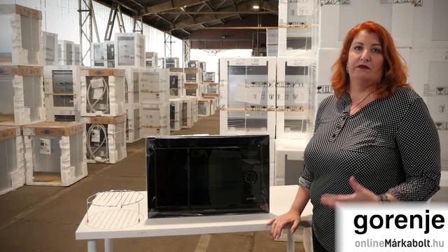 Gorenje BM235SYB | Beépíthető Mikrohullámú Sütő Bemutató Videó