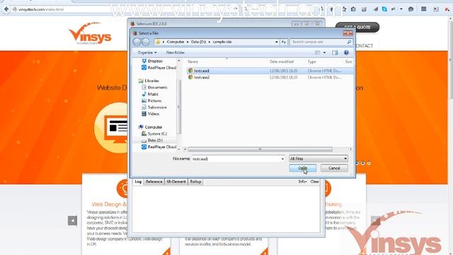 How to save the Selenium IDE Test Results смотреть онлайн