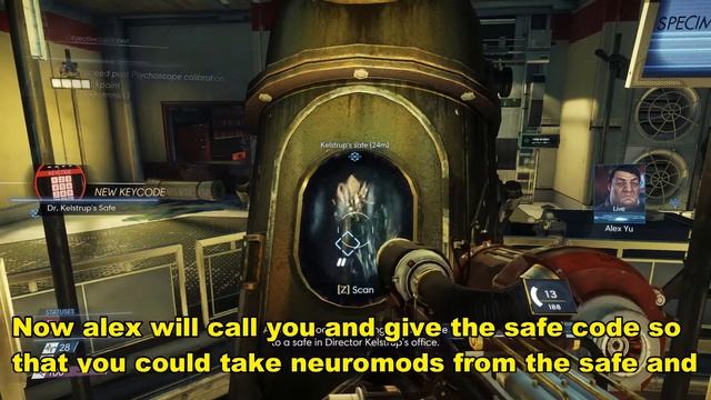 Prey: Dr. Kelstrup's safe code смотреть онлайн
