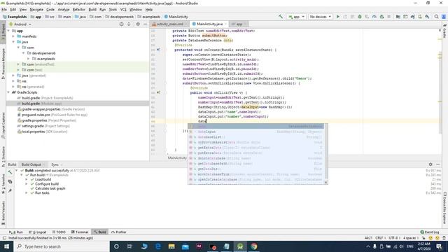 How to insert your app data in firebase смотреть онлайн