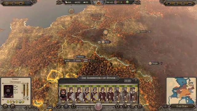 Total War: Attila - Age Of Charlemagne Campaign | Part 1 | A Broken Kingdom смотреть онлайн