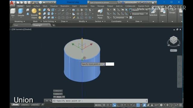 Boolean operation in autocad смотреть онлайн