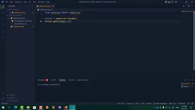 Import Could Not be Resolved From source pylance: Fixed | Selenium 2022 | Python 2022 | vs code смотреть онлайн