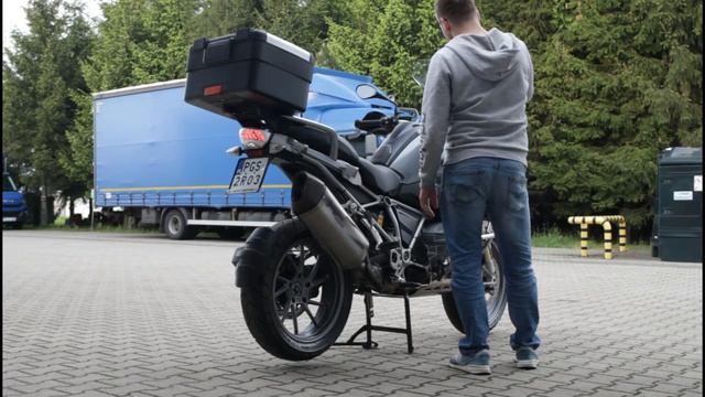 BMW R1200GS K50 Akrapovic No DB Killer Exhaust Sound - Eskadra Bocianów - Slip On смотреть онлайн
