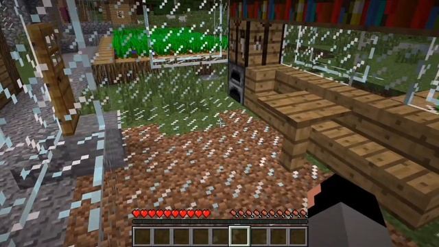 ПОЧЕМУ МОЙ ДОМ СОСТОИТ ИЗ СТЕКЛА В МАЙНКРАФТ? M MINECRAFT MAKSOMAN. смотреть онлайн