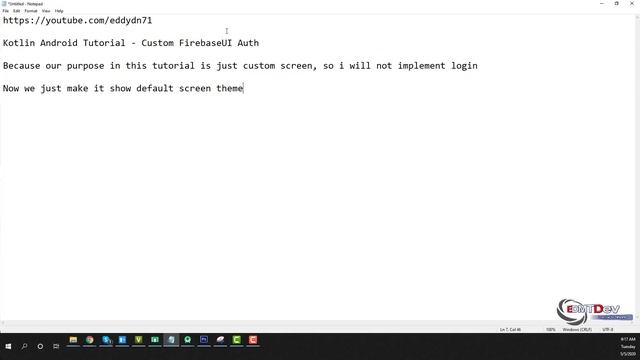 Kotlin Android Tutorial - Custom FirebaseUI Auth смотреть онлайн