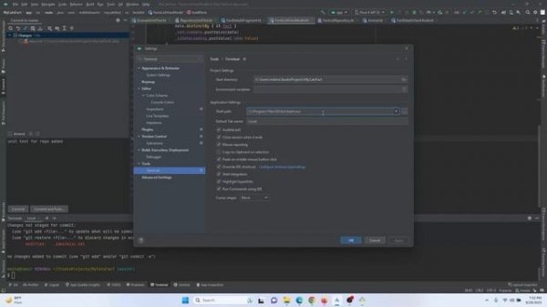 Add Git Bash to Android Studio Terminal | Terminal Hacks