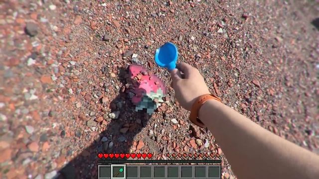 Minecraft in Real Life POV ENDER vs NETHER PORTAL in Realistic Minecraft Texture Pack смотреть онлайн