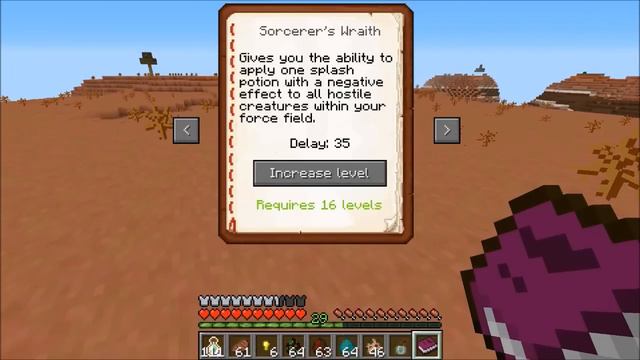 Minecraft: FORCE FIELD (DESTROY MOBS WITH YOUR FORCE FIELD) Mod Showcase смотреть онлайн