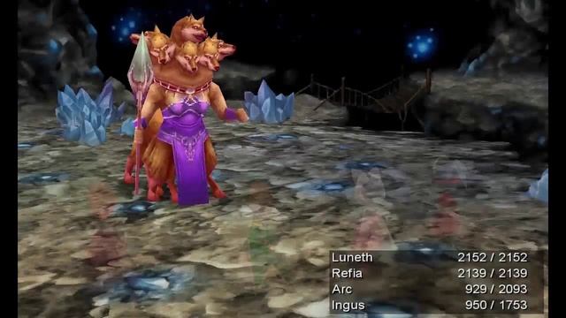 Final Fantasy III Remake. Прохождение 13 (Запретная земля Эврика) смотреть онлайн