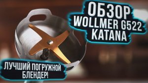 Обзор погружного блендера Wollmer G522 Katana